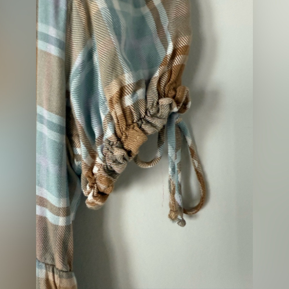 Show Me Your Mumu Maryellen Tiered Mini Dress in Georgetown Plaid - Picture 10 of 16